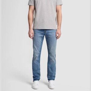 7 For All Mankind 36x31.5 Slimmy Men’s Stretch Jeans Medium Wash AT511922AP